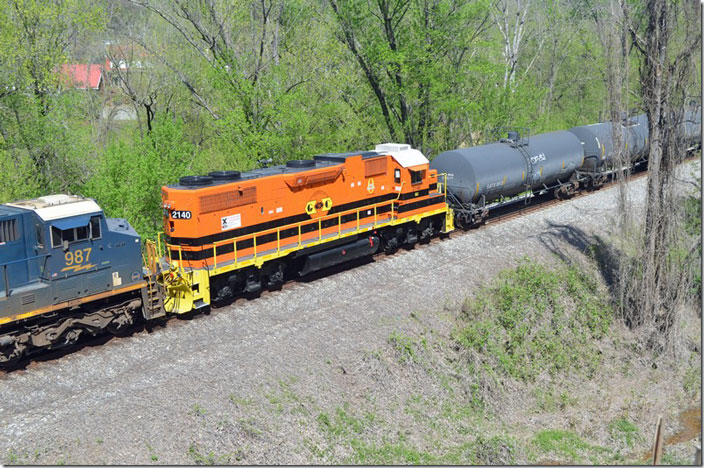 GC 2140 GP38-2. Prestonsburg KY.