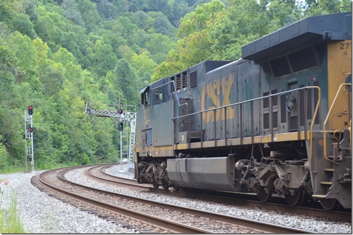 CSX 277. FO Cabin KY.