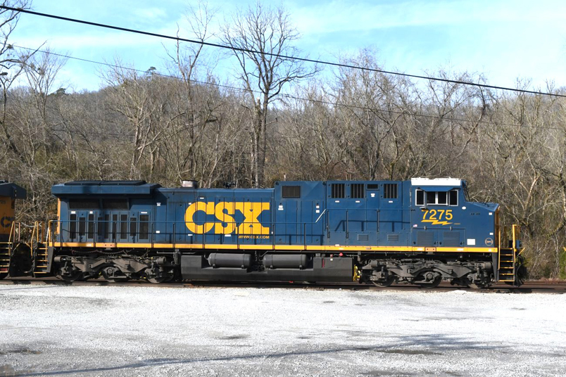 CSX 7275 is an identical unit. You will see plenty more of these 7000s as the old AC44s go to Wabtec for much-needed upgrades.