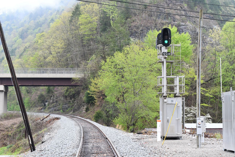 Clear block signal at Draffin.