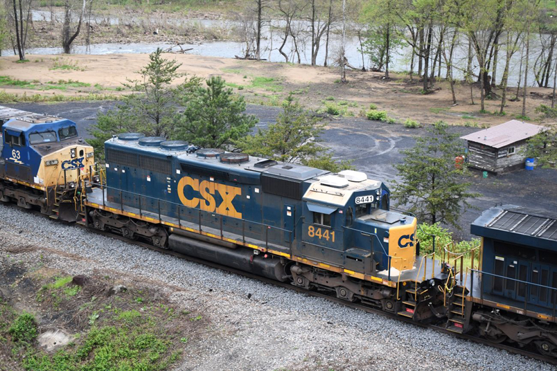 My information says that 8441 is a SD40 upgraded to a SD40-2 by Morrison-Knudsen in the early 1990s. Nos. 8439-8488 were from various UP, MP, SP and PRR SD40 hulks M-K had on the lot. No. 8441 was ex-UP 3114. Many are off the roster now.