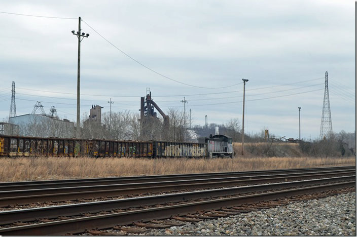 A couple a weeks later Amanda blast furnace made the news when it was demolished. Hopefully Cleveland Cliffs has a plan to repurpose this huge river bottom acreage that will mean employment. 01-25-2022. AK Steel 1223. Ashland KY.