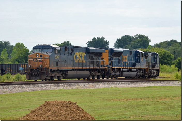 CSX 8906 is a rare SD70ACe-T4. Princeton IN. CSX 5347-8906.