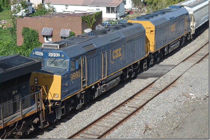 CSX 9992 is ex-Amtrak 290 built 03-1980. CSX 9999 is ex-Amtrak 288 built 06-1978. Shelby KY.