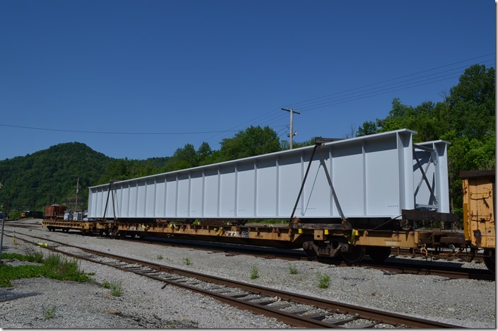 Looks like a bridge girder, but I don’t know where it is going. 