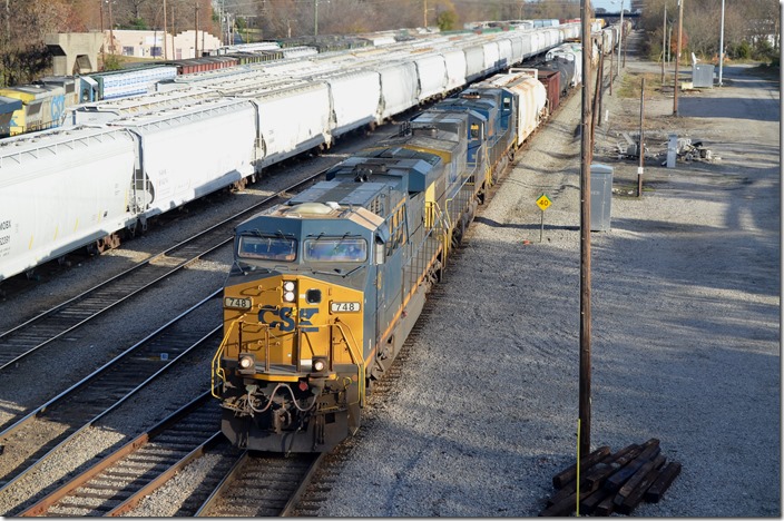 CSX 748-496-3013. Q667. Monroe NC.