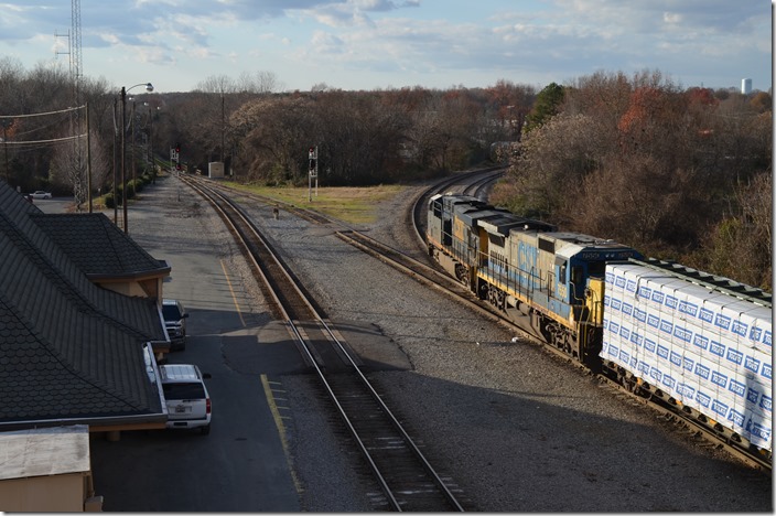 CSX 5457-7550. Monroe NC. View 2.