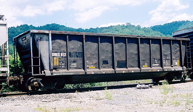 DREX (ProTrade Transportation Services/ProTrade Steel) 812 has a load limit of 206,400 lbs. It is an ACF "Coalveyor" built 6-81. 