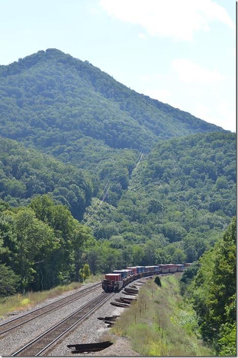 CSX 5403-7302. Harts Run. View 3.