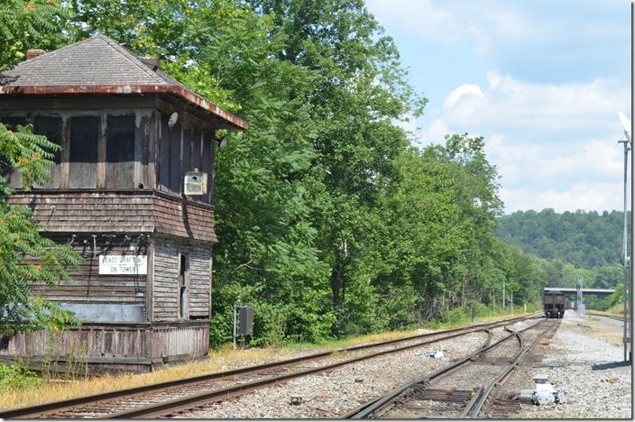 GN Tower used to be the demarcation between the Parkersburg SD (Monongah Division) and the West End SD of the Cumberland Div. of the old B&O. CSX GN Tower E. Grafton WV.