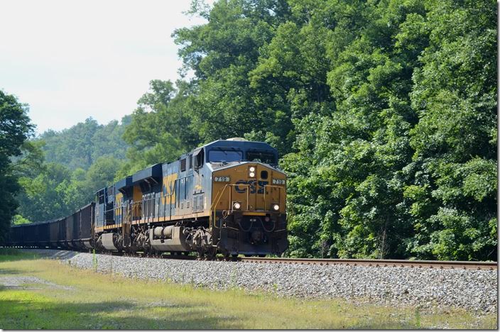 There are not many (if any) roads that lead up to the track, but I’m calling this location Austen. CSX 719-720. Austen WV.