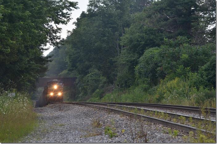 CSX 719-720. Terra Alta WV. View 2.