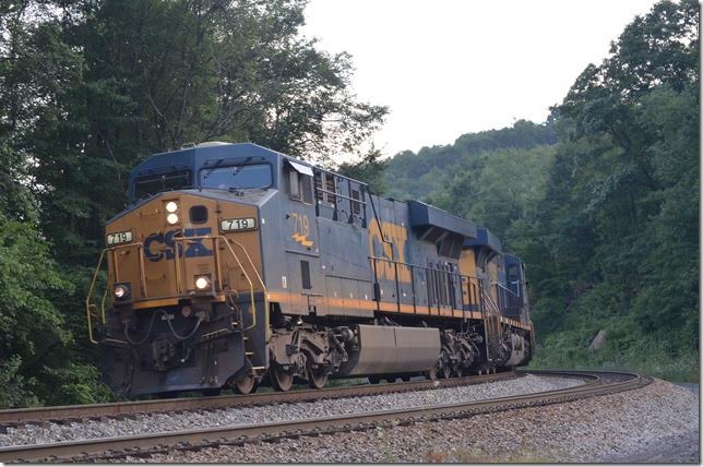 CSX 719-720. Swanton MD. View 2.