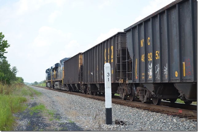 Metallurgical coal in CSX and a few HLCX hoppers.