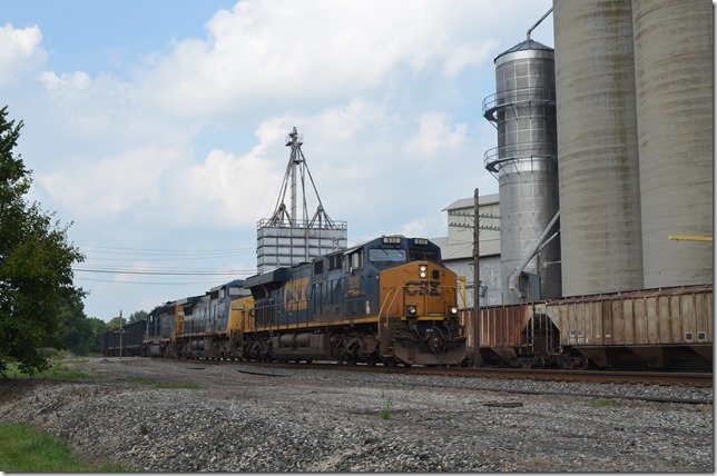 CSX 930-9042-8156 on e/b freight Q385-17.