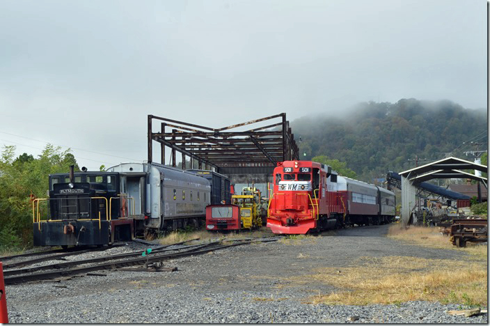 WMSR 501. View 2. Ridgley WV.