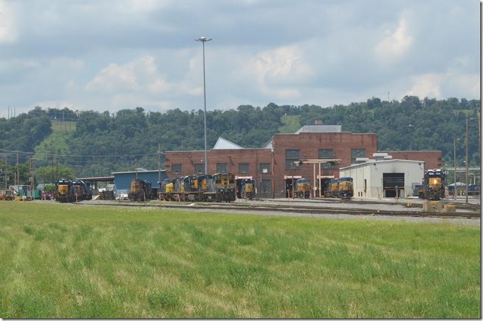 CSX diesel shop. Cumberland MD. View 3.