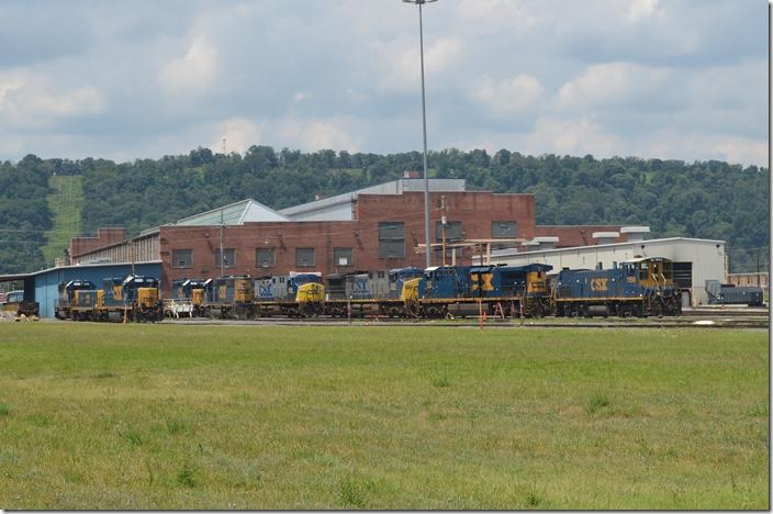 CSX diesel shop. Cumberland MD. View 2.