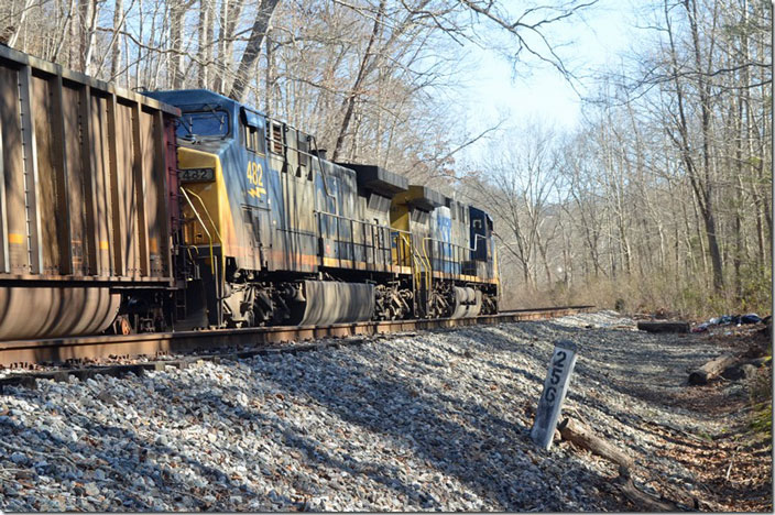 CSX 547-482. Dione KY.