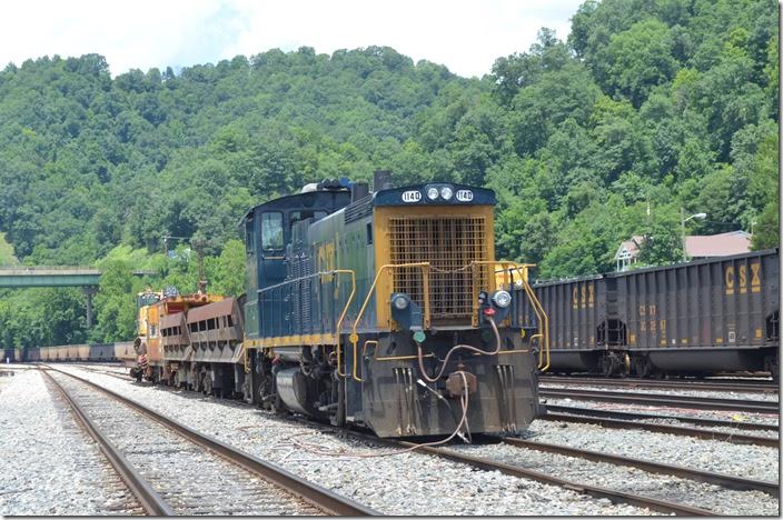 CSX 1140. View 2. Danville WV.