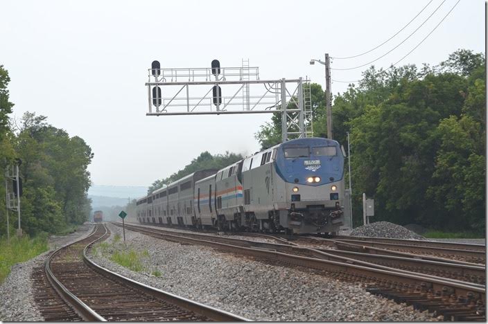 Amtrak 152-822. Green Spring WV. View 2.