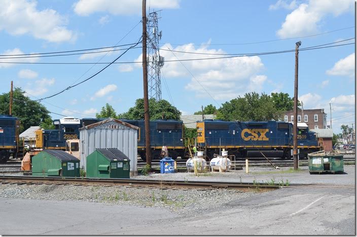 CSX 2806-2509. Hagerstown MD.