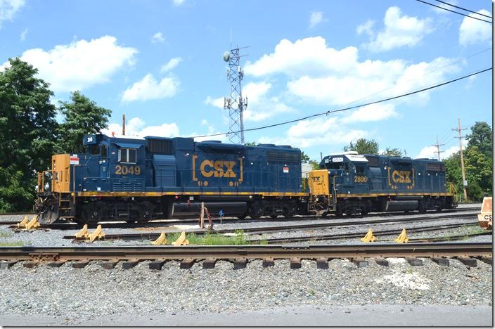 CSX 2049-2806. Hagerstown MD.