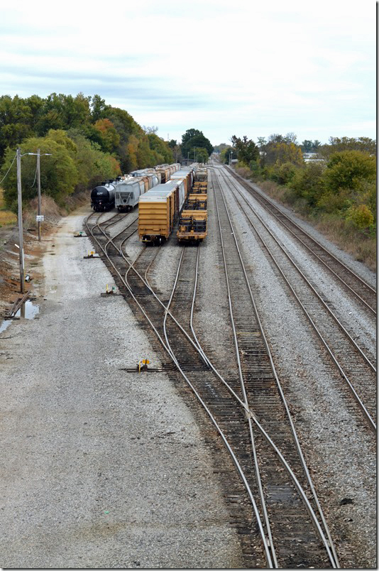 CSX Doyle Yard looking east. Doyle KY.