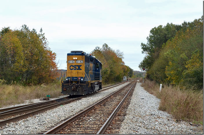 CSX 6142. Skillman KY.