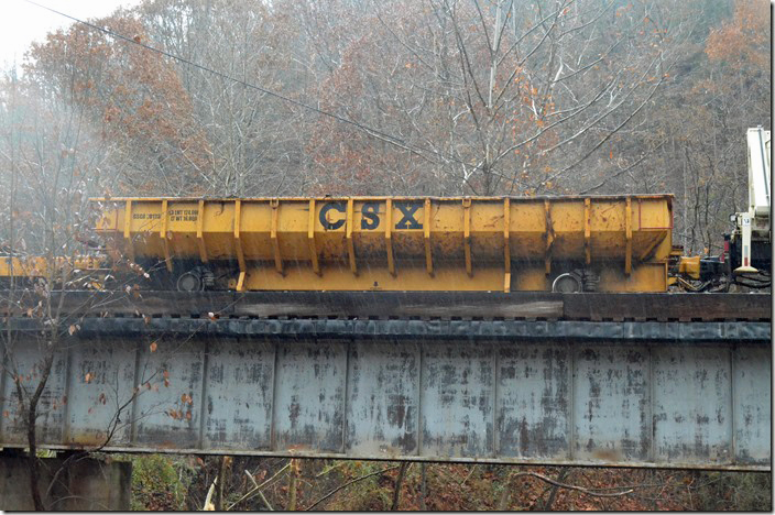 CSX MW GSCR 201201 looks like something used in a coal mine or steel mill. Haysi VA.