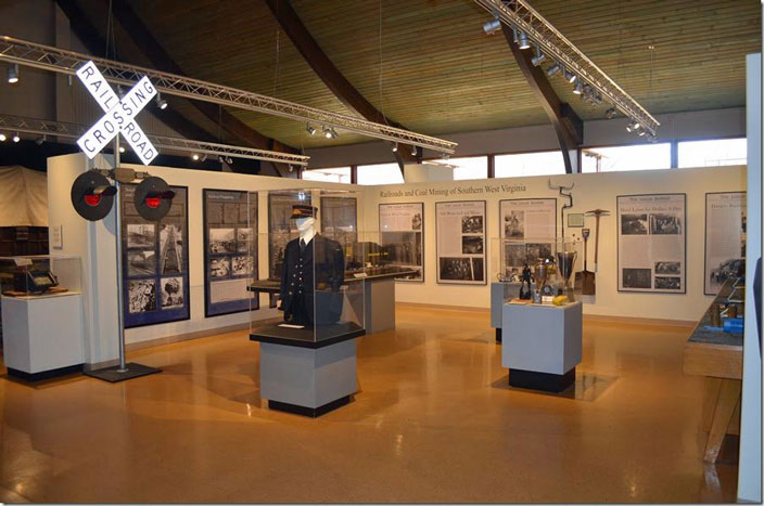 Chief Logan Park Museum interior.