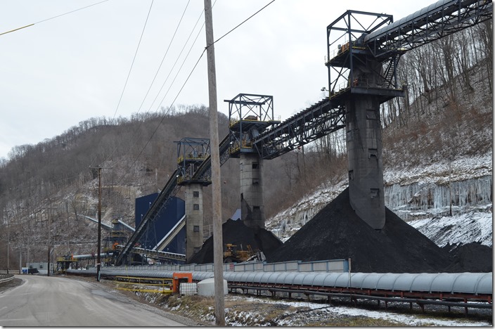 Powellton Mine, Greenbrier Minerals Saunders plant.