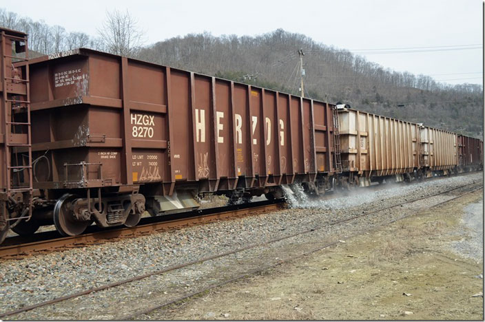 CSX 3303-03230. View 2. Betsy Layne KY.