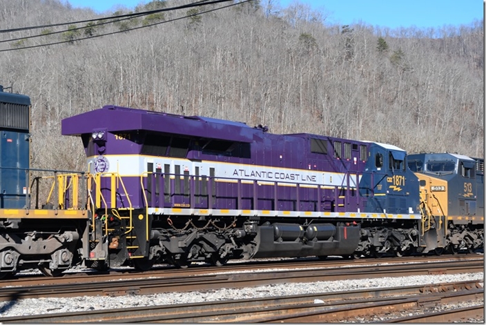 CSX 1871 is ex-3054. It’s an ES44AH built 2012. Shelby KY.