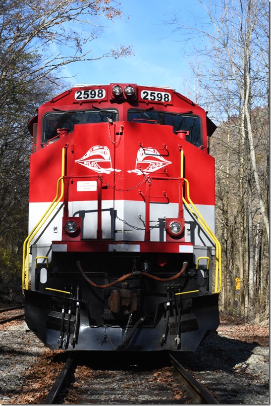 RJC 2598 SD70M. Thurmond WV.