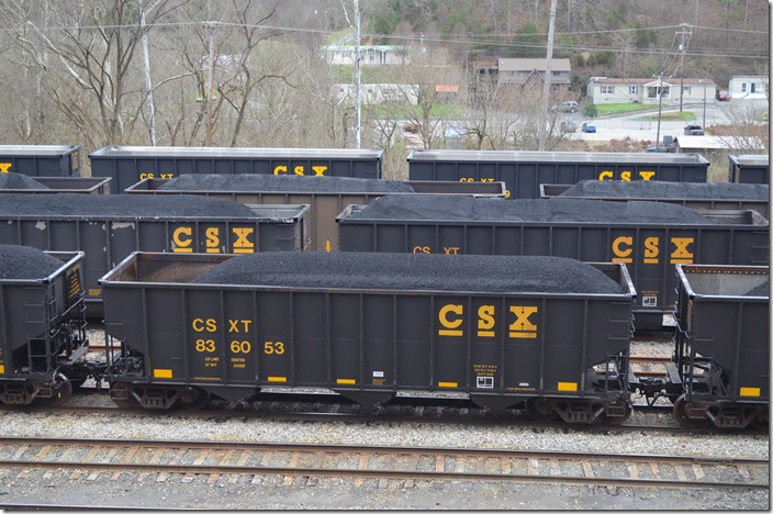 CSX hopper 836053. Shelby.