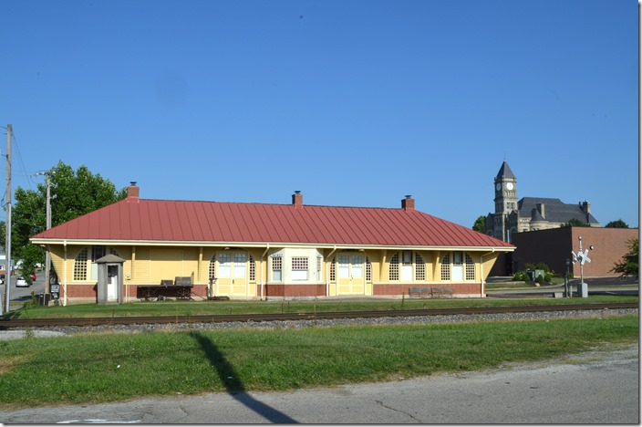 B&O depot. View 2. Liberty OH.