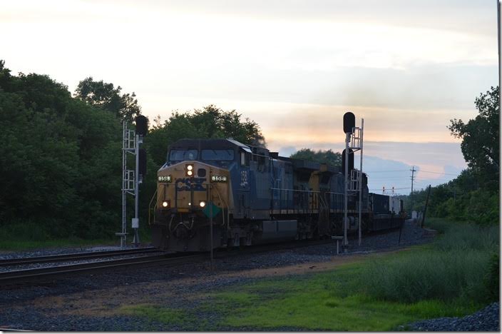 CSX 158-226 Marion OH. View 2.