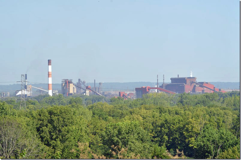 AK Steel’s blast furnace 3 and BOF. Middletown OH.