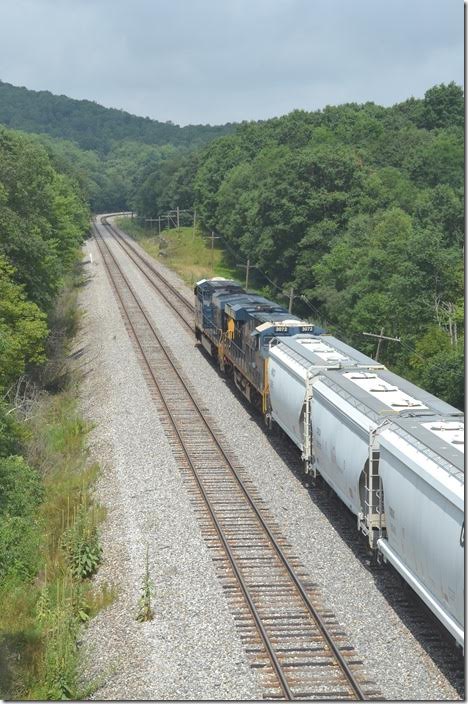 CSX 5433-3072. View 2. Corinth WV. 