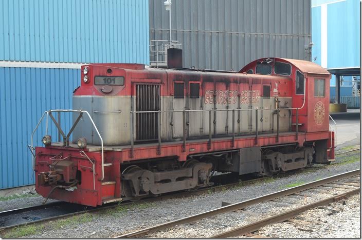 George’s Creek Railway is inactive, but evidently their ex-PC, nee-PRR ALCo T-6 switches the paper mill. GCK T-6 101. Luke MD.