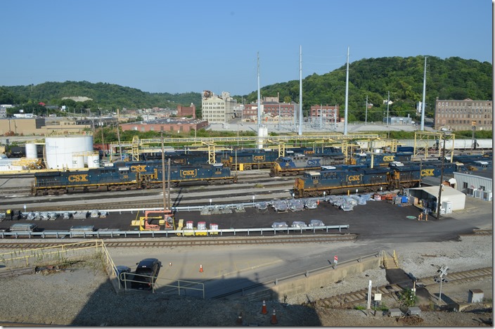 CSX Engine terminal. Queensgate OH.