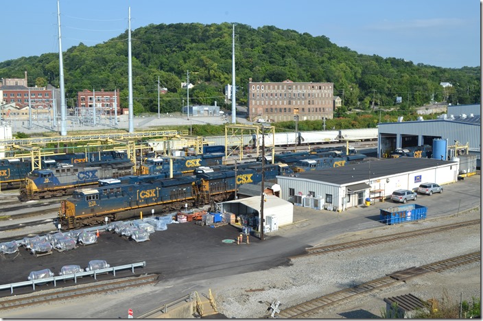 CSX terminal. Queensgate OH.