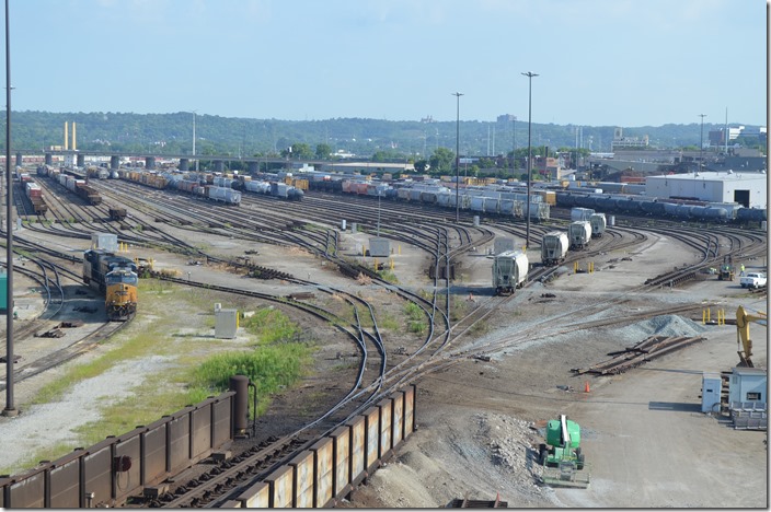 CSX hump. Queensgate OH.