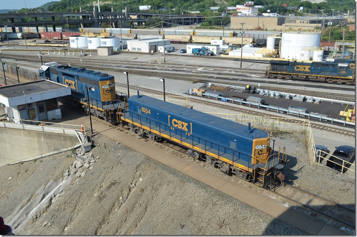 CSX 1054-2414. Queensgate OH.