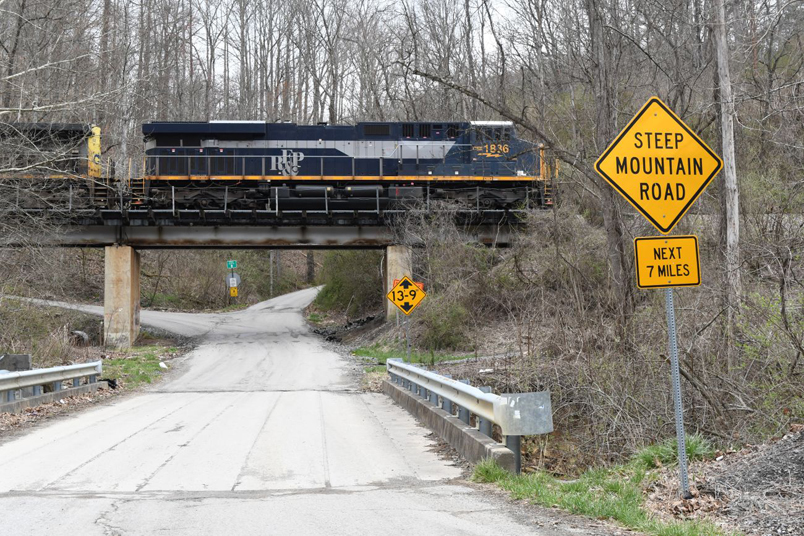 Crossing KY 179.
