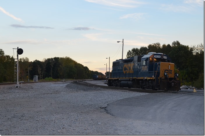 CSX GP38-2 2628. Guthrie KY.