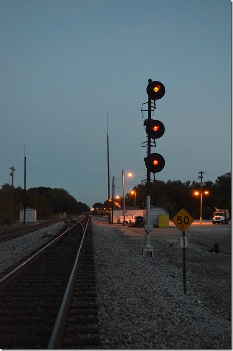 CSX signals Guthrie KY. Approach on No. 1 Main southbound. 