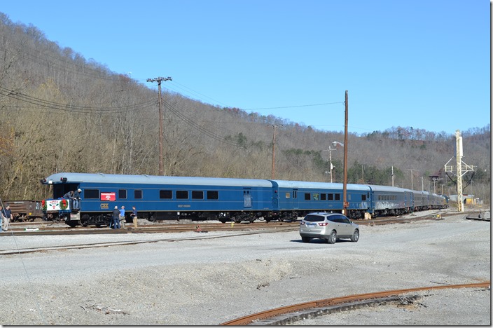 CSX Santa Train Shelby. 