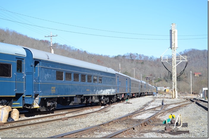 CSX Santa Train Shelby. View 2.